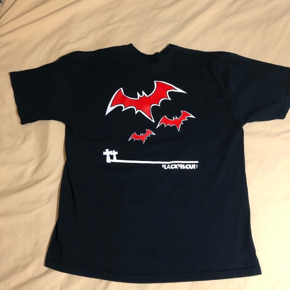 Black Biscuit Shirt 2 sided.  XL - Picture 3 of 10